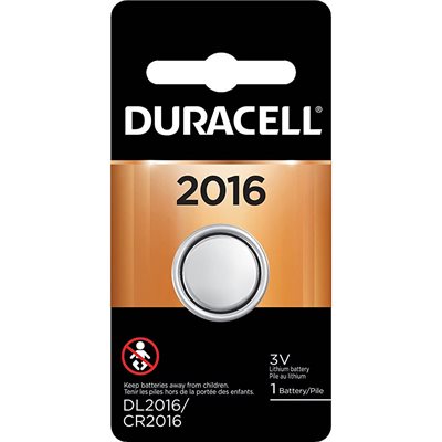 Durcacell CR2016 carded 1 pc