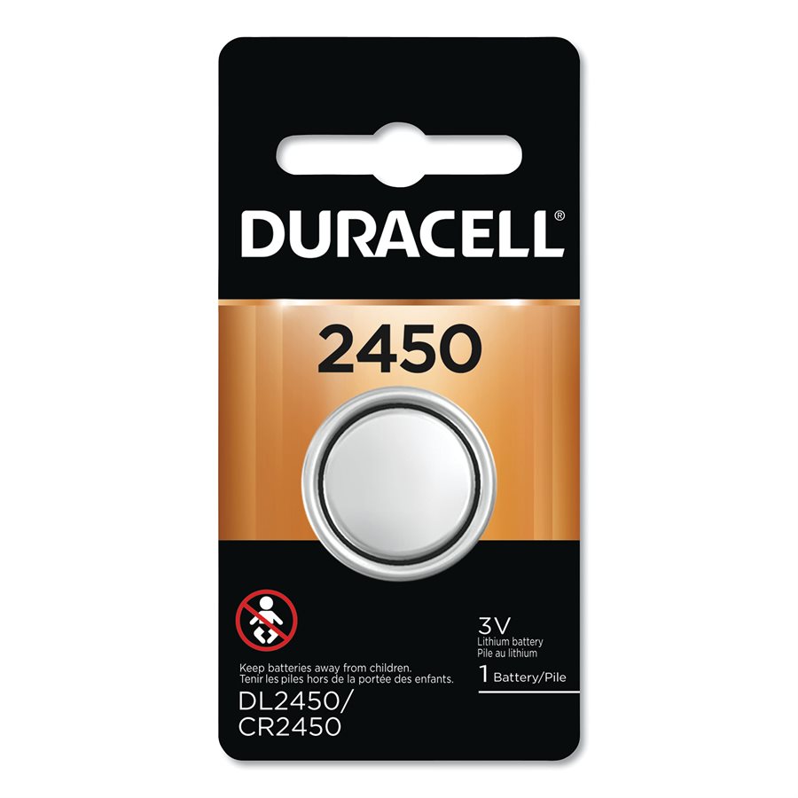 Duracell CR2450 Card of 1