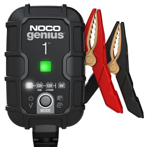 Noco 6V / 12V 1-Amp Smart Battery Charger