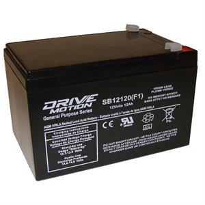 DriveMotion SLA 12 volts 12Ah Term. 3 / 16