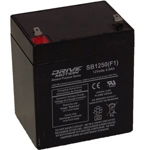 DriveMotion SLA 12 volts 5.0Ah Term. 3 / 16