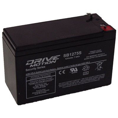 DriveMotion SLA 12 volts 7.5Ah Term. 3 / 16